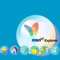 msn explorer - wallpaper preview