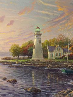 Thomas Kinkade - wallpaper preview
