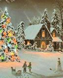 Thomas Kinkade - wallpaper preview