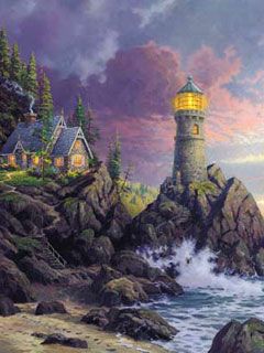Thomas Kinkade - wallpaper preview