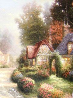 Thomas Kinkade - wallpaper preview