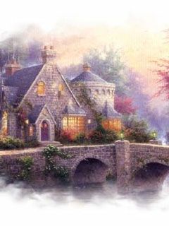 Thomas Kinkade - wallpaper preview