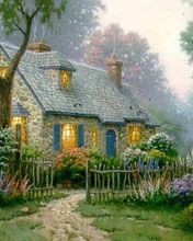 Thomas Kinkade  - wallpaper preview