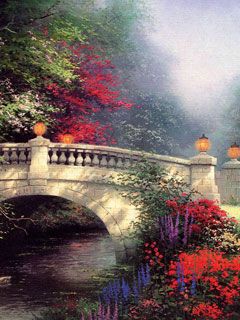 Thomas Kinkade - wallpaper preview