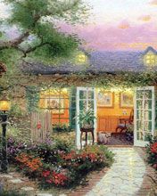 Thomas Kinkade  - wallpaper preview