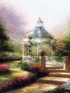 Thomas Kinkade - wallpaper preview