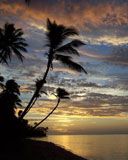 Fiji-sunset - wallpaper preview