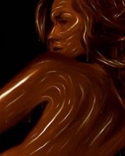 Choco girl - wallpaper preview
