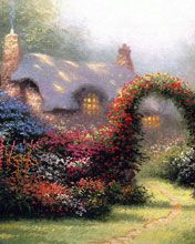 Thomas Kinkade - wallpaper preview