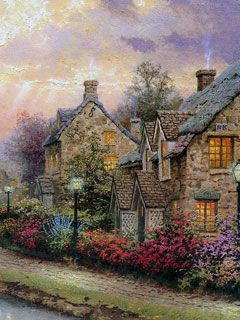 Thomas Kinkade - wallpaper preview