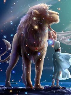 Lion - Kagaya - wallpaper preview