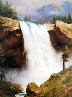 Thomas Kinkade - wallpaper preview