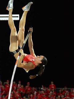 Yelena Isinbayeva - Beijing 2008 - wallpaper preview