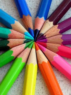 Painted pencil - wallpaper preview