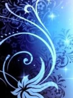 Blue elegance - wallpaper preview