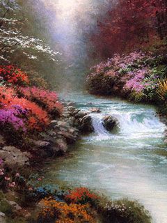 Thomas Kinkade - wallpaper preview