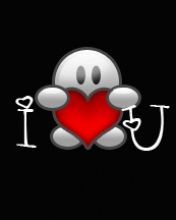 I love you - wallpaper preview