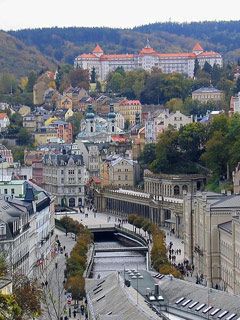 Outlook of Karlovy Vary