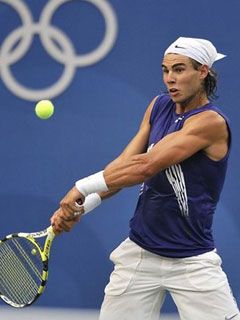Rafael Nadal - Beijing 2008 - wallpaper preview