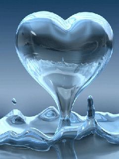 Water Heart - wallpaper preview