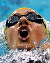 Stephanie Rice - Beijing 2008 - wallpaper preview