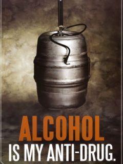 Alcohol is my Anti-Drug - wallpaper preview