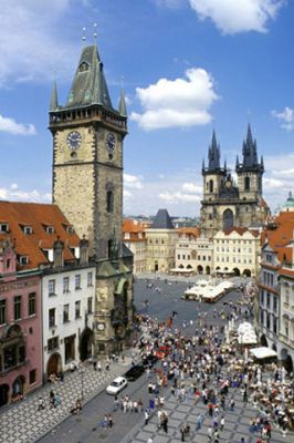 Prague Old Town Square - wallpaper preview