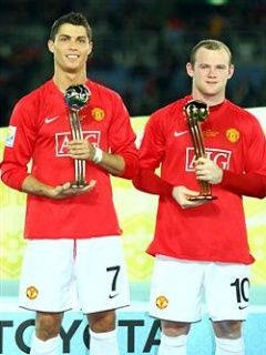Ronaldo a Rooney - wallpaper preview