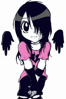 Emo Girl  - wallpaper preview