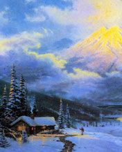Thomas Kinkade - wallpaper preview