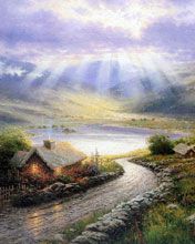 Thomas Kinkade - wallpaper preview
