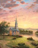 Thomas Kinkade - wallpaper preview