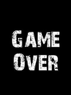 Game Over Tipografia