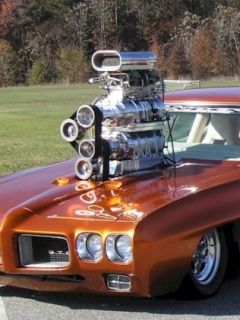 Auto Muscolare Classico con Supercharger