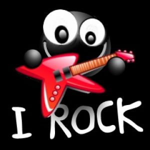 Personaggio Cartoon I Rock
