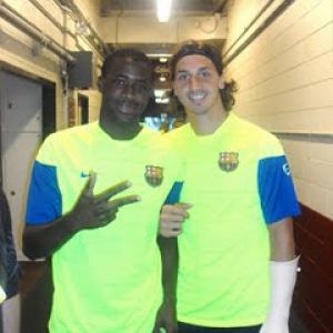 Giocatori del Barcellona in Allenamento
