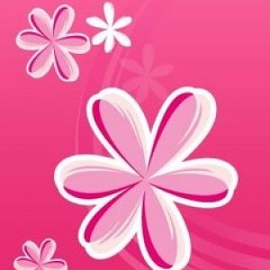 Arte Digitale di Fiori Rosa