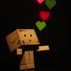 Danbo Carino con Cuori