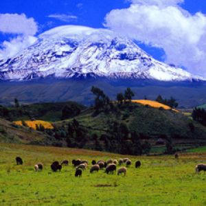 Maestoso paesaggio montano