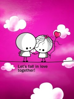 Illustrazione d'Amore Carina - wallpaper preview