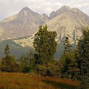 Paesaggio montano maestoso