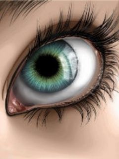 Arte dell'Occhio Realistico - wallpaper preview