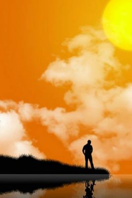 Silhouette al Tramonto - wallpaper preview