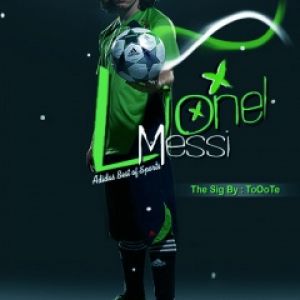 Stella del Calcio Lionel Messi