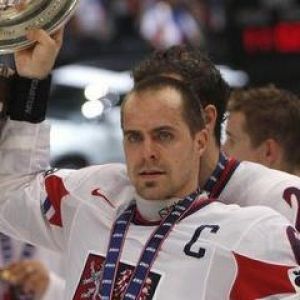 Celebrazione del Campione di Hockey