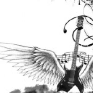 Chitarra con Ali Artwork