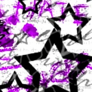 Design Astratto Stelle Viola