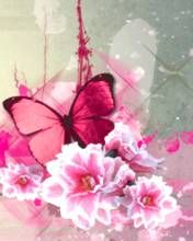 Farfalla e Fiori