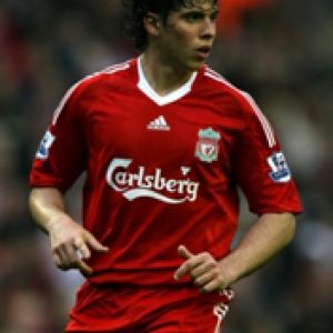 Giocatore del Liverpool FC in Azione