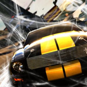 Sfondo Auto da Corsa Dinamico